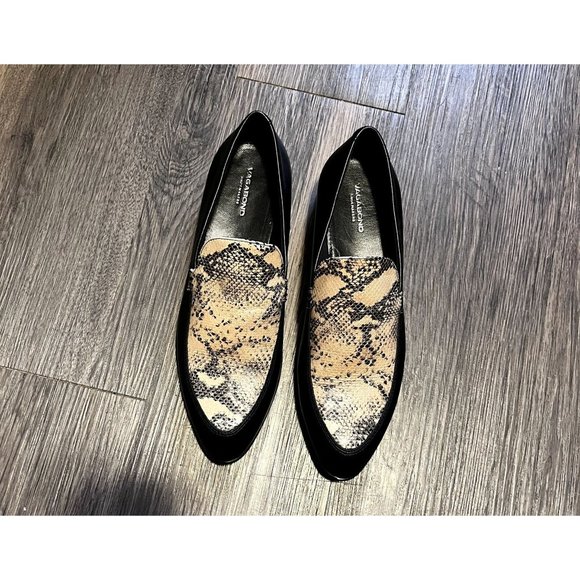 Women’s Vegabond Frances Snake Slip On Loafers size 8 Dark Academia - Picture 2 of 8